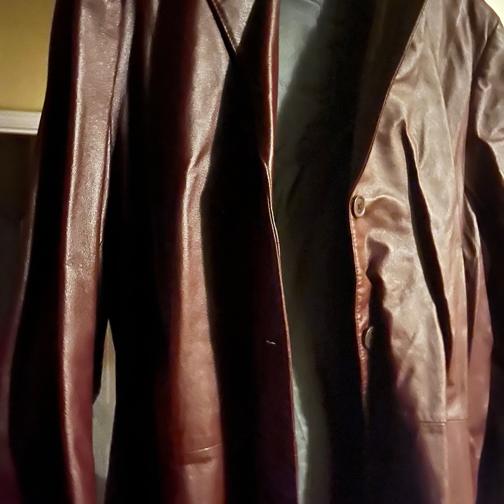 Leather jacket